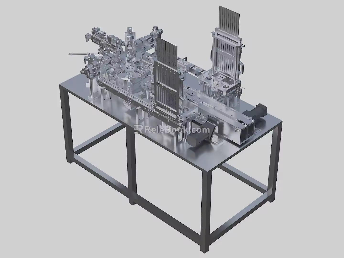 USB automatic assembly machine 3d model