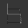 Wooden Leisure Chair Modern Design Featuring Armrests Square Backrest And Sturdy Structure