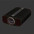 Modern Projection Monitoring System With High Definition Lens And Black Casing