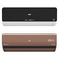 ALEX Wall Mounted Air Conditioners With Modern Design Different Colors And Temperature Display 23 Degrees