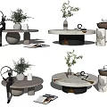 Modern coffee table 3d model