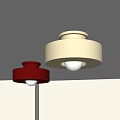 Modern minimalist ceiling lamp 3d model