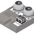 Industrial Equipment Featuring Two Silver Cylindrical Tanks White Mounting Base And Black Control Unit