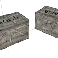 Vintage Wooden Crates With Fragile Labels And Rustic Wooden Texture