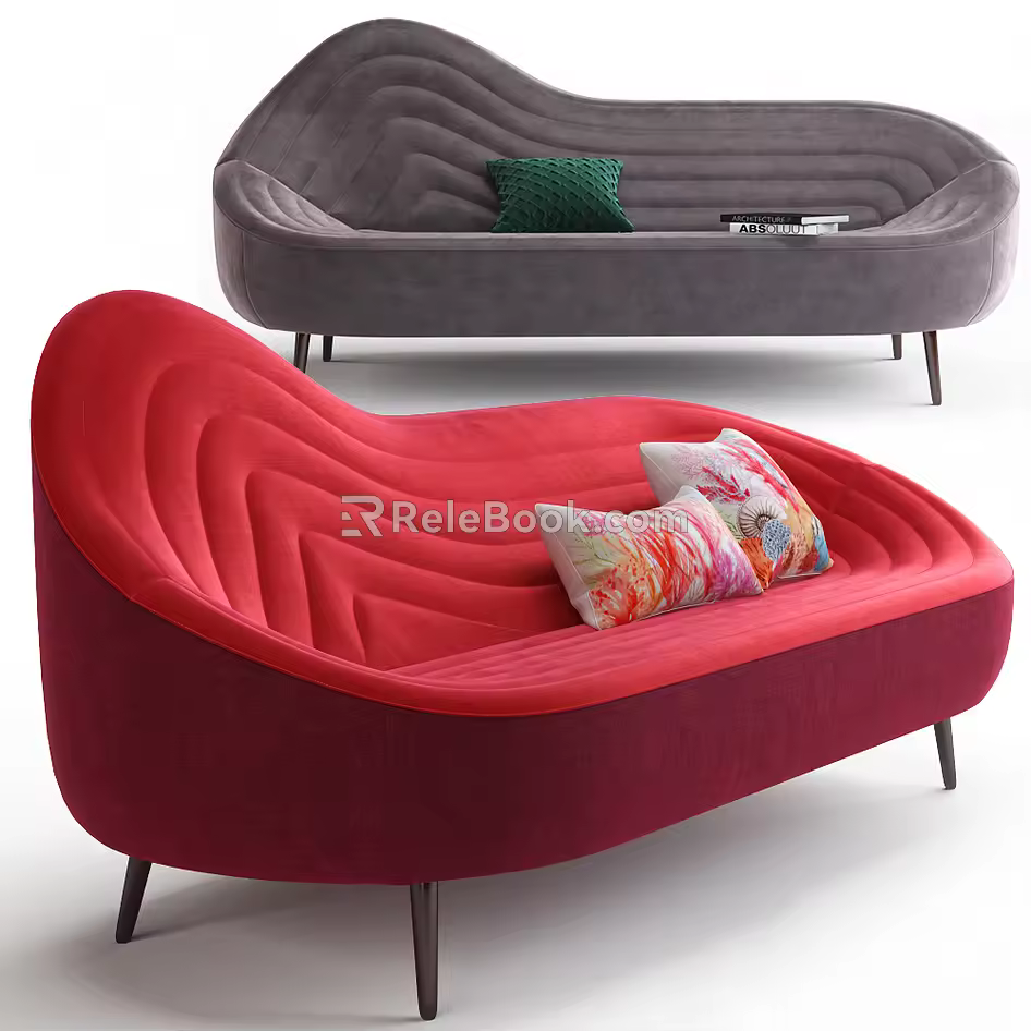 Multiplayer Sofa 3d model