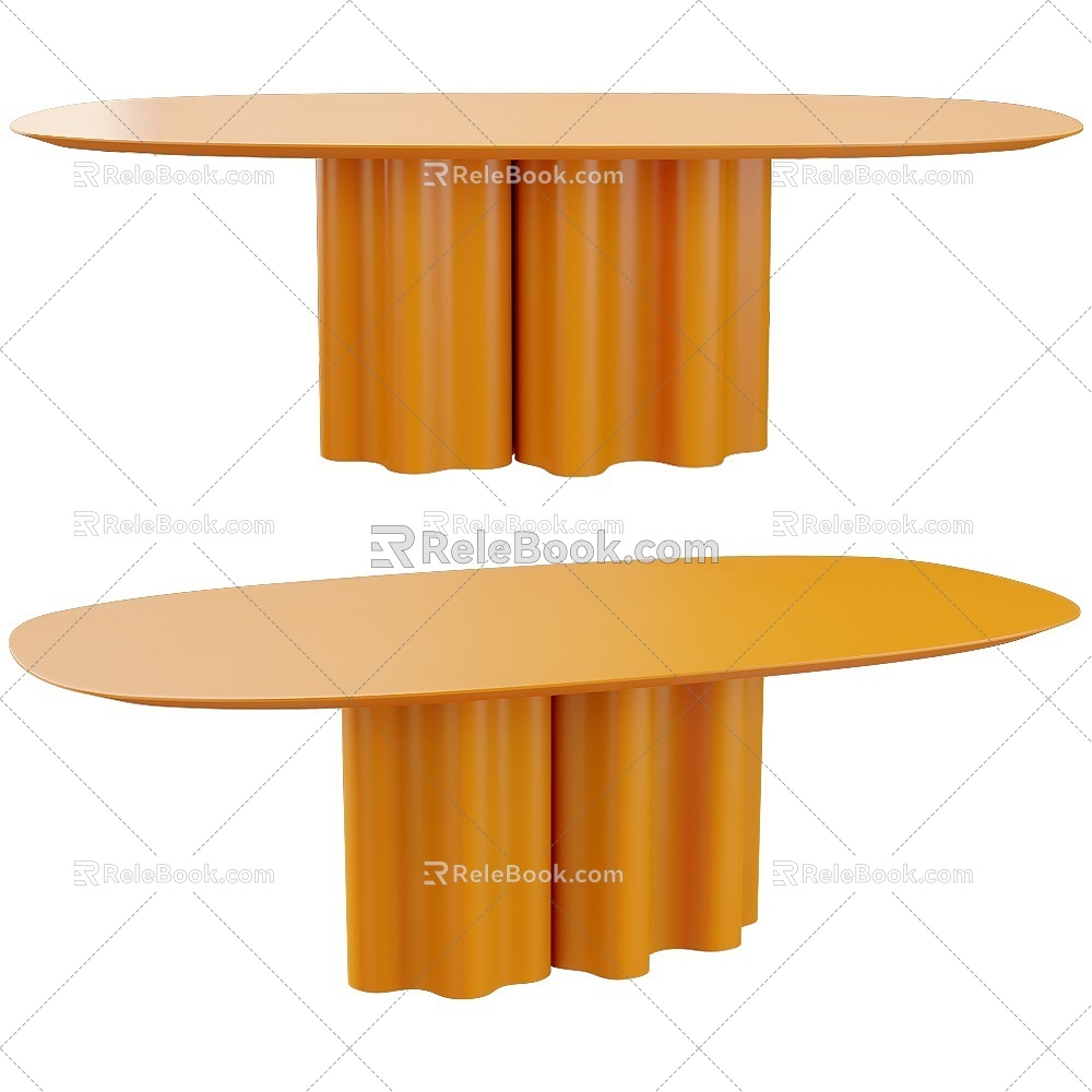 Magico Mango Conference Table 18 3d model