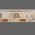 Luxury Jewelry Store Interior With Glass Display Counters And Diamond Collections