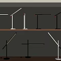 Minimalist Table Lamp Eye Protection Lamp Writing Lamp Linear Table Lamp Desk Lamp Simple Table Lamp 3d model