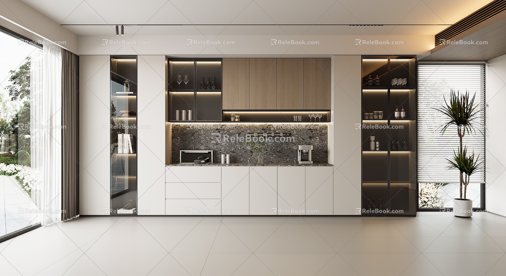 Wine Cabinet 3d model