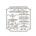 Ornate Classical Decorative Carvings for Furniture Wooden Panels and Architectural Details