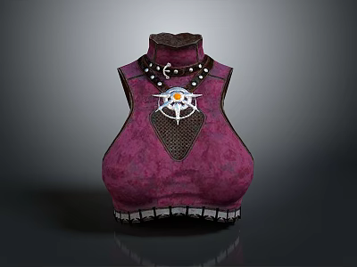 Sleeveless Top Top Sleeveless Top 3d model