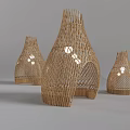 Outdoor Chairs Handwoven Rattan Unique Hut shaped Openwork Garden Patio Furniture