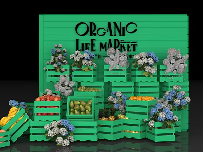 Hyundai Meichen Pin Point Hydrangea Photo 3d model