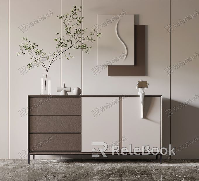 Modern Sideboard Decorative Cabinet model