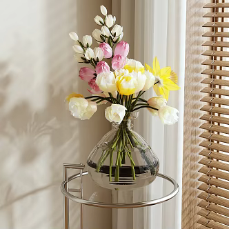 flower arrangement 3d model