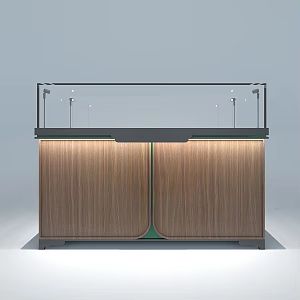 Jewelry Counter Jade Counter Jewelry Display Cabinet Jewelry Store Jade Store 3d model