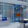 Modern Fashion Clothing Store Interior With Stylish Apparel And Mannequin Displays