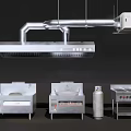 Industrial Production Line Equipment Set With Conveyor And Processing Machines