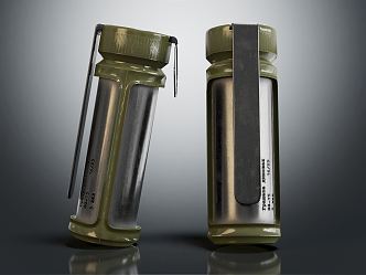 Modern thermos cup heat insulation cup 3d model