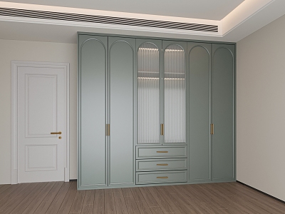 French wardrobe 3d model