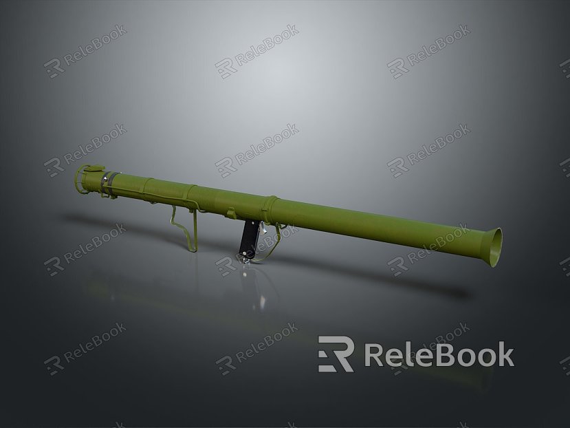 Rocket rocket launcher to air weapon to air missile shoulder missile shoulder rocket model