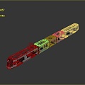 Train Light Rail Metro High Speed Rail EMU Train High Speed Train High Speed Train High Speed Locomotive EMU 3d model