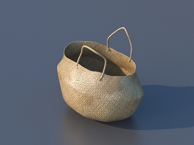 Storage Basket Metal Basket 3d model