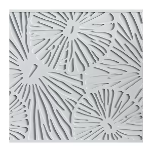 Jannet modern pattern plaster 18w 3d model