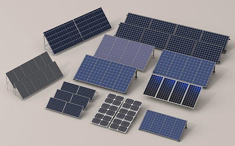 Other industrial equipment Solar panels Photovoltaic panels Solar equipment 3d model