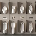 Different Styles of Modern Bathroom Urinals with Water Saving Design Features