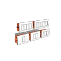 Switch socket combination 3d model