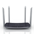 Modern Router 3d model