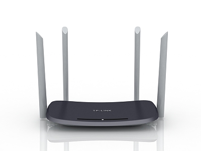 Modern Router 3d model