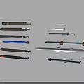 Different Types Of Military Missiles With Various Colors And Modern Designs