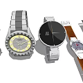 Various Stylish Watches With Different Straps Dials And Modern Classic Designs