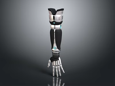 Innovative Mechanical Prosthetic Arm as Artificial Organ with Robotic Hand Design 3d model