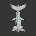 Modern Spaceship Spacecraft Spacecraft 3d model