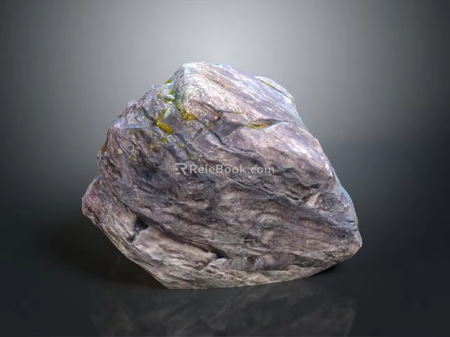 Rock Block Rock Block Rock Specimen Boulder Big Stone Block Rock Stratum Rock Stratum Rock Stratum Rock 3d model