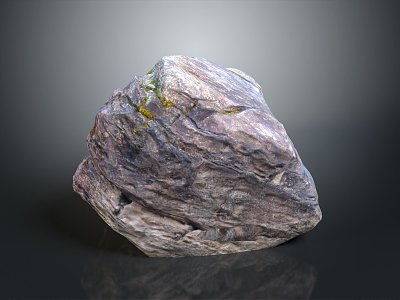 Rock Block Rock Block Rock Specimen Boulder Big Stone Block Rock Stratum Rock Stratum Rock Stratum Rock 3d model