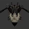 Modern engine Rolls Royce engine Rolls Royce engine 3d model