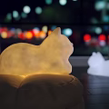 Cat Shaped Glowing Decorative Lights With Soft Illumination For Warm Night Ambient