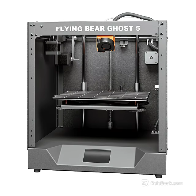FLYING BEAR GHOST 5 Desktop 3D Printer as Office Appliance with Metal Frame 3d model 