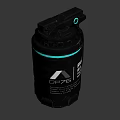 plasma-driven grenade 3d model