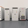 Industrial Energy Control Equipment Cabinets With Multiple Units And Safety Features