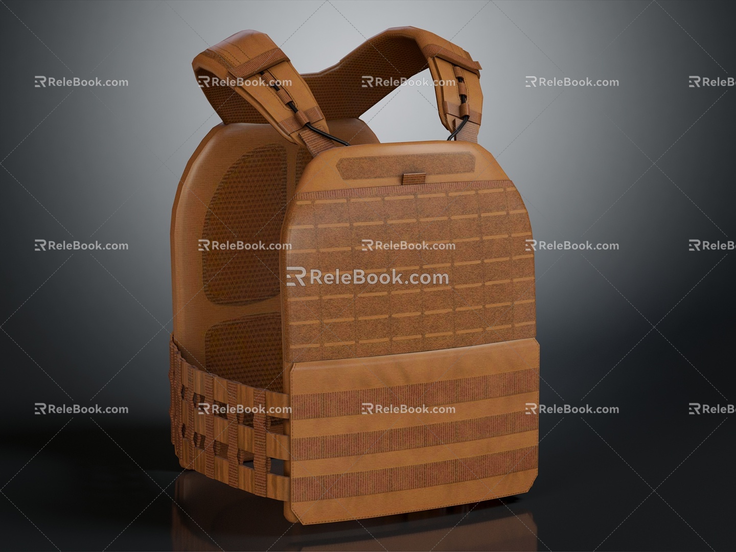 Modern Bulletproof Vest Bag 3d model