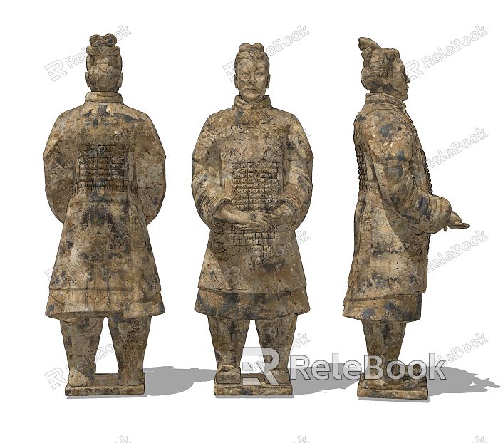 Chinese Terracotta Warriors model