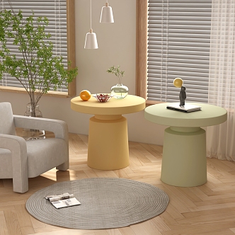 Modern Side Table Coffee Table Side Table 3d model