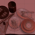 Tableware 3d model