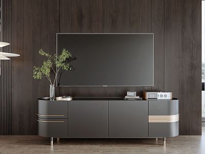 Light Luxury TV Cabinet model