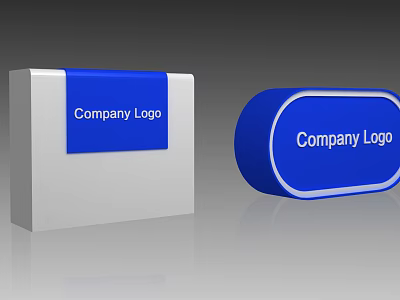 Reception Table Wooden Baking Paint Event Exhibition Booth 3d model